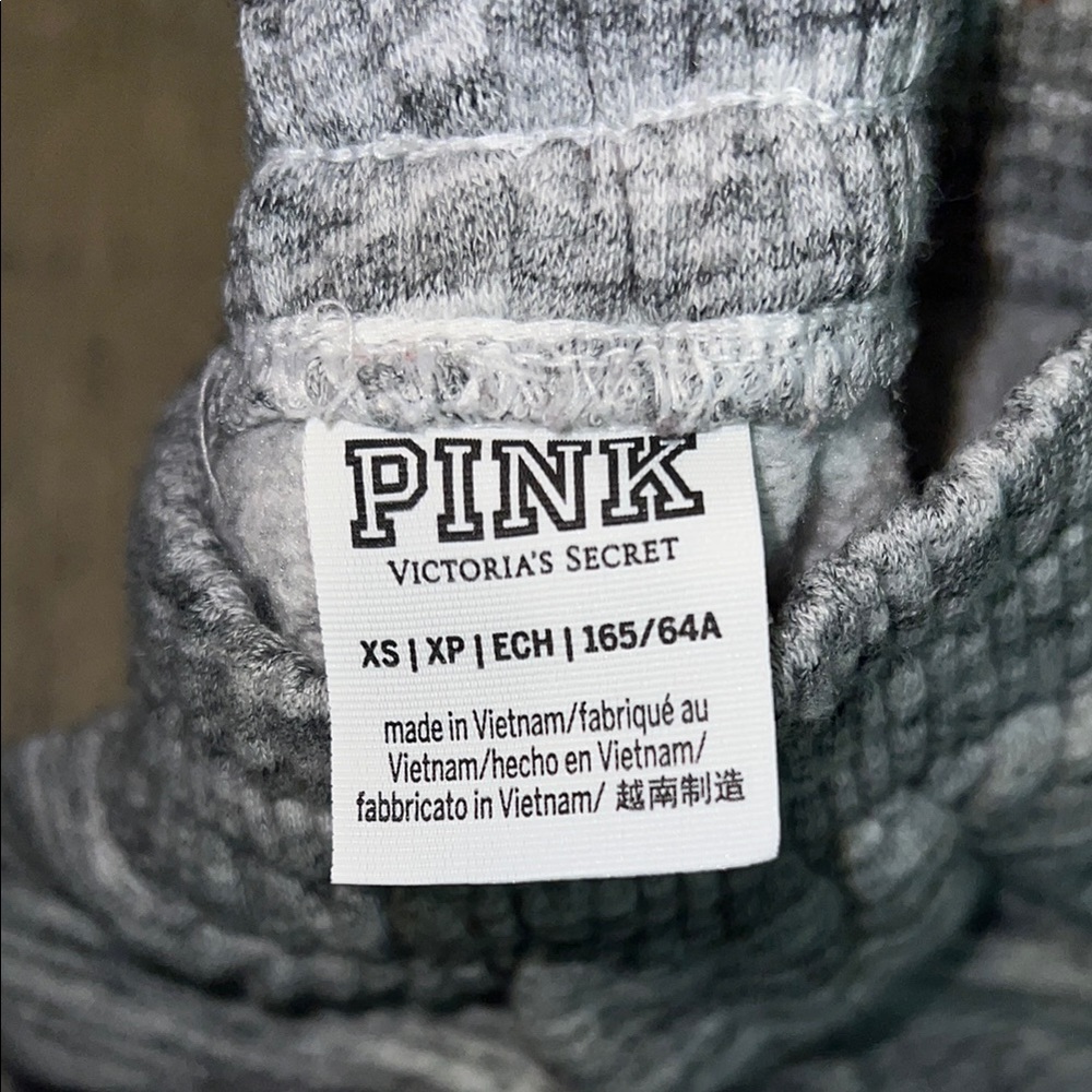 PINK Gray Sweatshirt and Joggers Set - Picture 5 of 5